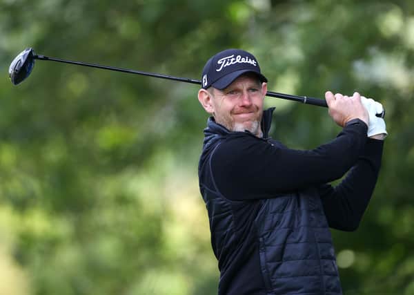 Stephen Gallacher was disappointed he didn’t birdie the 16th or 17th but overall was happy with his first-round score at the Irish Open. Picture: Getty.