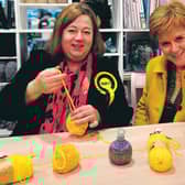 Kirsten Oswald with Nicola Sturgeon