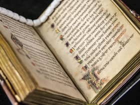 The 11th century Psalter, or Book of Psalms, in Latin probably produced in a monastery on the west coast of Scotland.