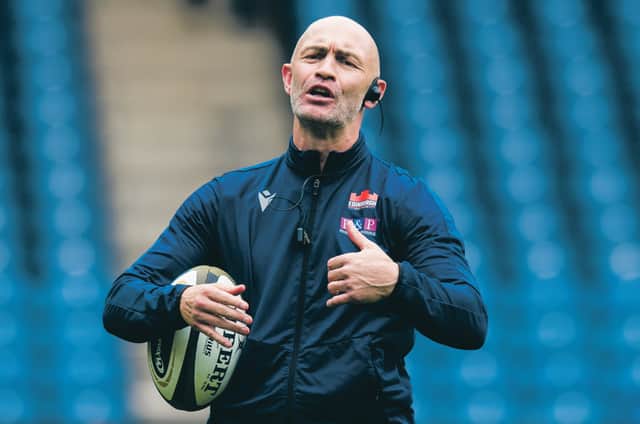 Edinburgh defence coach Calum MacRae is upbeat for the new season. Picture: Ross Parker/SNS