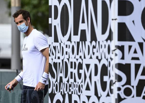 Andy Murray starts his French Open campaign against Stan Wawrinka today. Photograph: Martin Sidorjak/Getty