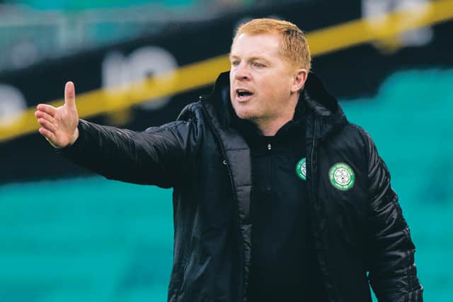 Neil Lennon felt Celtic were unfairly criticised for the performance in Riga. Picture: Craig Williamson/SNS