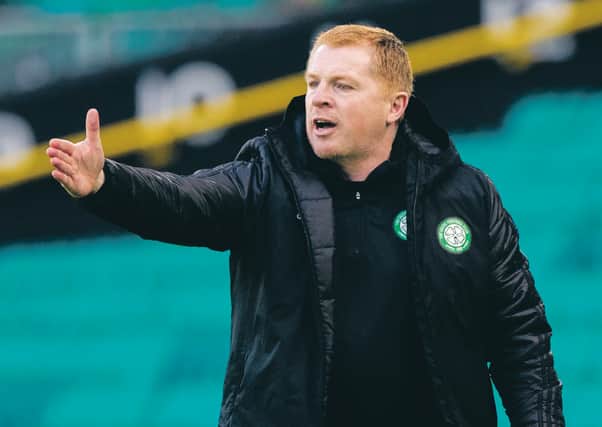 Neil Lennon felt Celtic were unfairly criticised for the performance in Riga. Picture: Craig Williamson/SNS