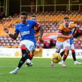 James Tavernier scores Rangers' third goal from the penalty spot. Picture: Getty.