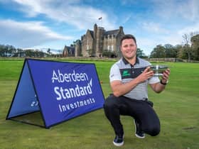 Neil Fenwick secured his spot in this week’s Aberdeen Standard Investments Scottish Open by winning the Tartan Pro Tour Order of Merit. Picture: Kenny Smith