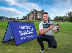 Neil Fenwick secured his spot in this week’s Aberdeen Standard Investments Scottish Open by winning the Tartan Pro Tour Order of Merit. Picture: Kenny Smith