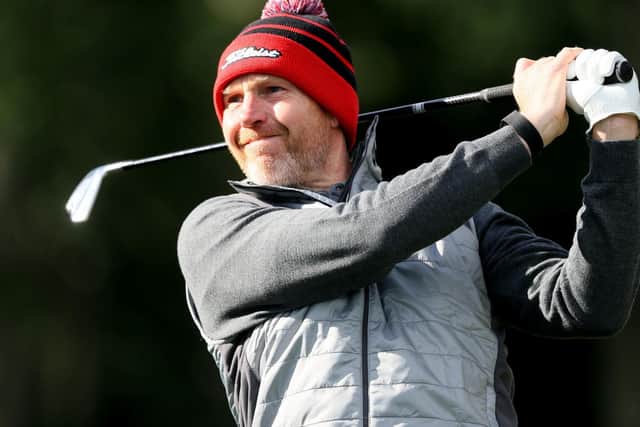 Stephen Gallacher played in the Irish Open last week to tune up
