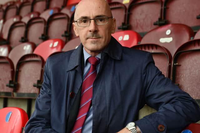 Stenhousemuir chairman Iain McMenemy. Picture: Michael Gillen