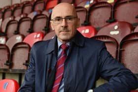 Stenhousemuir chairman Iain McMenemy. Picture: Michael Gillen