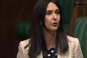 Margaret Ferrier speaking in the House of Commons September 28