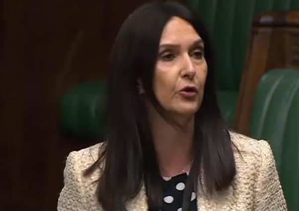 Margaret Ferrier speaking in the House of Commons September 28