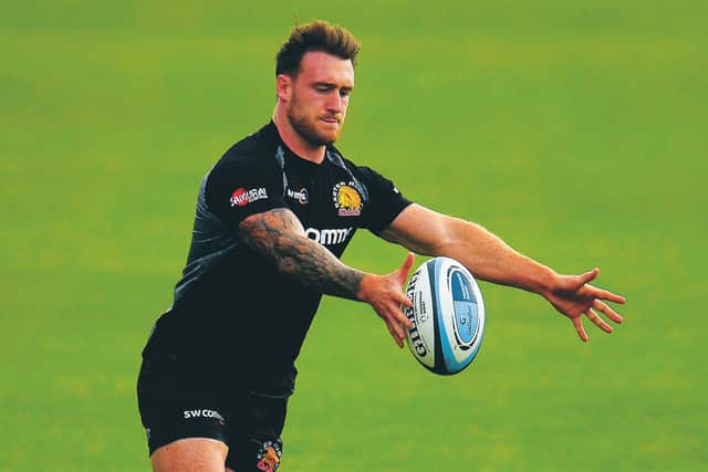 Stuart Hogg has sustained an injury at Exeter Chiefs. Picture: Harry Trump/Getty Images