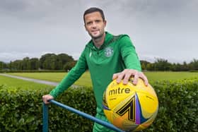 After a long period of rehabilitation from a cruciate knee injury, new Hibs recruit Jamie Murphy believes that he is back to his best. Picture: Mark Scates/SNS