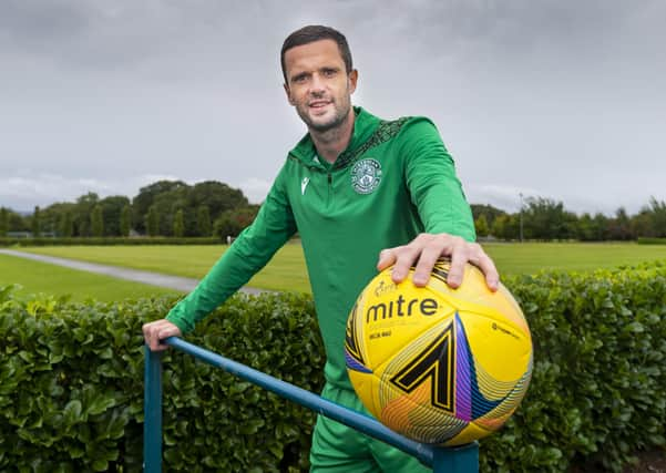 After a long period of rehabilitation from a cruciate knee injury, new Hibs recruit Jamie Murphy believes that he is back to his best. Picture: Mark Scates/SNS