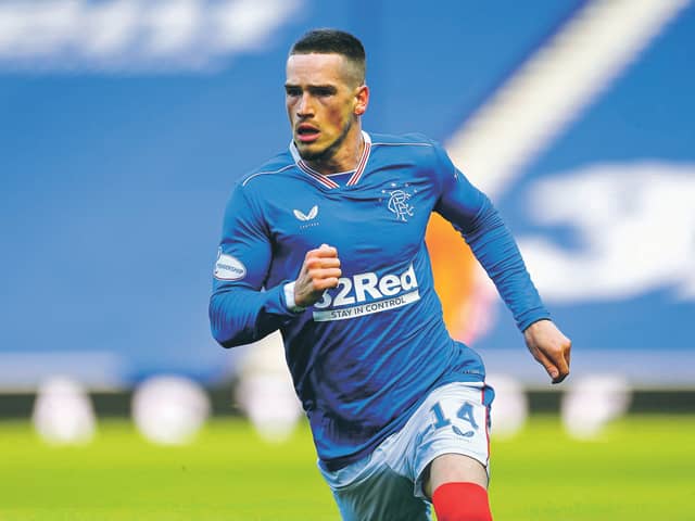 Ryan Kent in action for Rangers during the recent win over Kilmarnock at Ibrox. (Photo by Rob Casey / SNS Group)