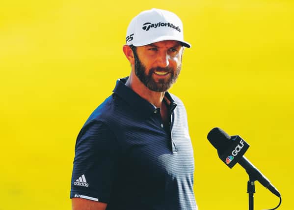 Dustin Johnson is in fine form after winning the FedEx Cup. Picture: Kevin C. Cox/Getty Images