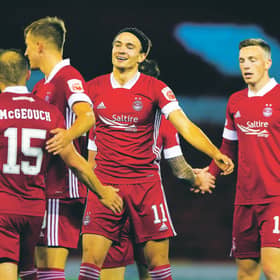 Aberdeen set up the trip to Norway by beating Runavik last month. (Photo by Alan Harvey / SNS Group)