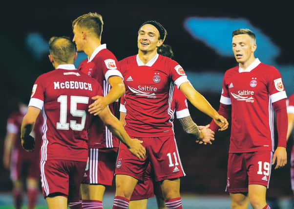 Aberdeen set up the trip to Norway by beating Runavik last month. (Photo by Alan Harvey / SNS Group)