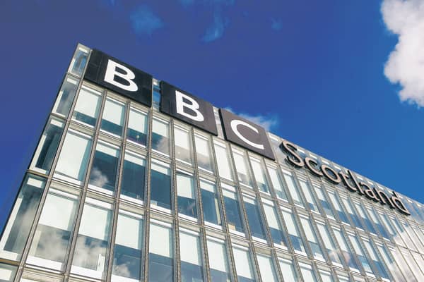 The BBC Scotland office at Pacific Quay, Glasgow. Picture: John Devlin