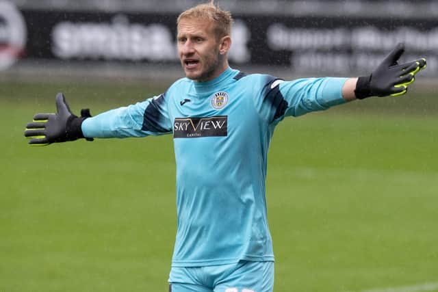 Zdenek Zlamal only met his new St Mirren team-mates three hours before kick-off. Picture: Ross Parker/SNS Group