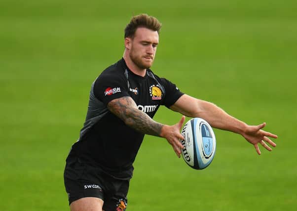Stuart Hogg is expected to be available for Exeter as the Chiefs look to reach the Champions Cup semi-finals. Picture: Harry Trump/Getty Images