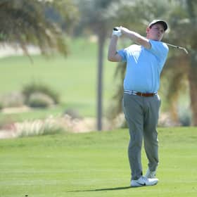 Bob MacIntyre is eager to climb back up the world rankings at the US Open havin g slipped to 89th during lockdown. Picture: Getty.