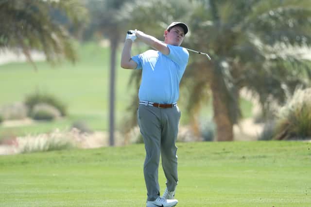 Bob MacIntyre is eager to climb back up the world rankings at the US Open havin g slipped to 89th during lockdown. Picture: Getty.