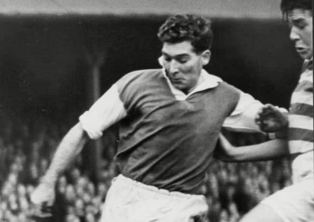 Eddie Turnbull, the first British player to score a goal in a competitive European tournament