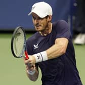 Andy Murray reached the second round of the US Open. Picture: Frank Franklin II/AP