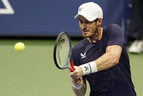 Andy Murray reached the second round of the US Open. Picture: Frank Franklin II/AP