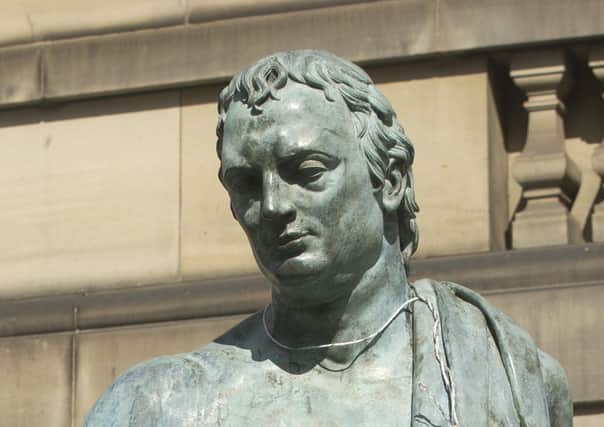 A statue of David Hume on the Royal Mile in Edinburgh (Picture: Robert Perry)