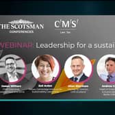 The Scotsman's sustainability webinar broadcast on Wednesday afternoon.