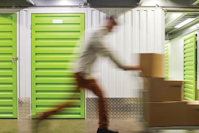 The UK has hit a record 82 per cent occupancy rate for storage space. Picture: Shutterstock