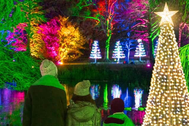 Christmas At The Botanics will dazzle with seasonal colours when it returns to Edinburgh on selected evenings from November 25, 2021.