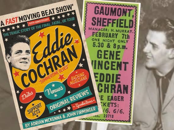 New book Eddie Cochran: A Fast Moving Beat Show The Tragic Story of the Final, Fatal, Tour