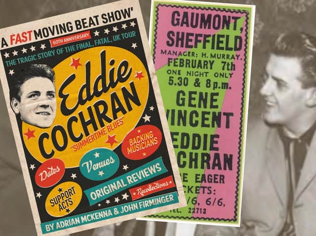 New book Eddie Cochran: A Fast Moving Beat Show  The Tragic Story of the Final, Fatal, Tour