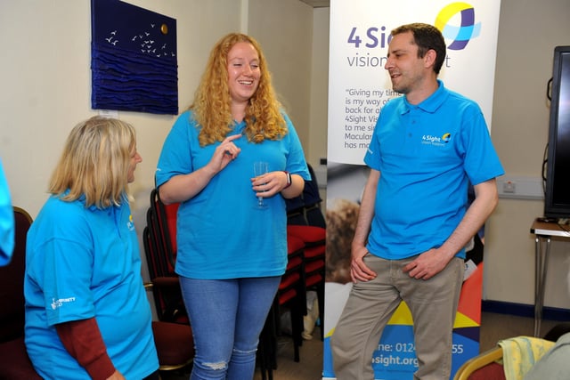 4Sight Vision Support 100th anniversary staff party at Bognor Regis headquarters