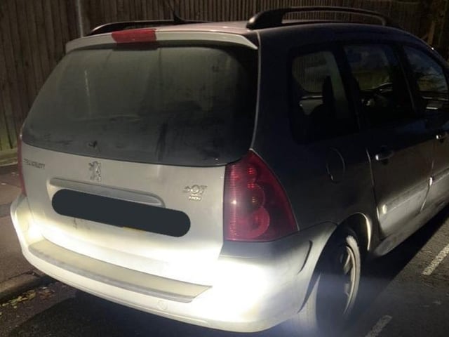 This driver led police on a chase before being caught and the driver than failed a drug wipe and was arrested and taken into custody.