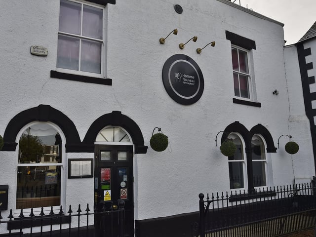 Book now for the Christmas menu at   Homme Nouveau restaurant at Whittlesey.
