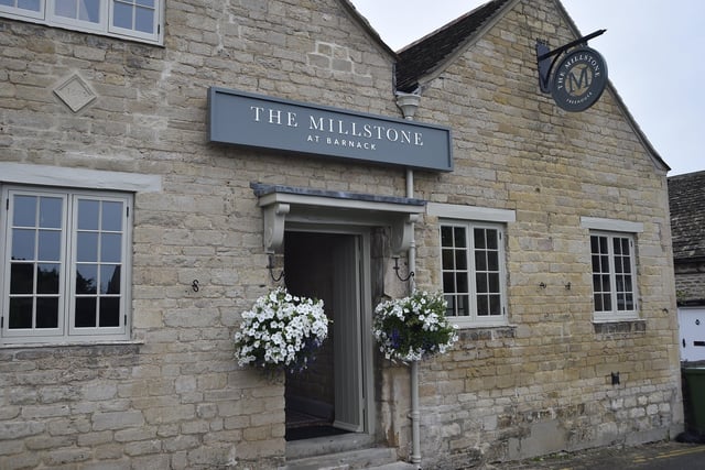 Book now for the Christmas menu at The Millstone at Barnack