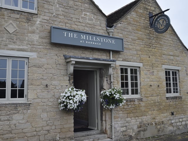 Book now for the Christmas menu at The Millstone at Barnack