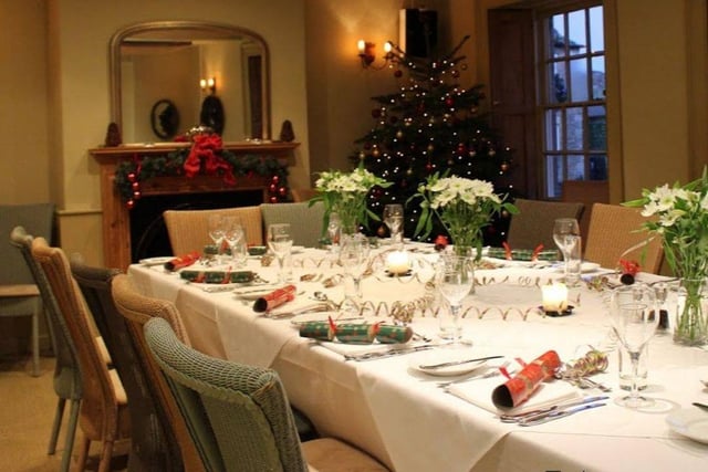Book now for the Christmas menu at The Falcon at Fotheringhay