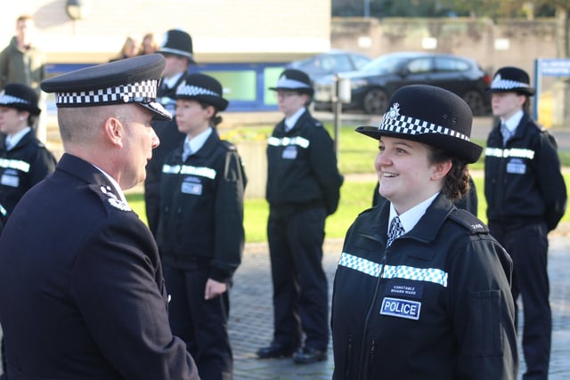 The new detectives have joined the force after leaving a range of different jobs