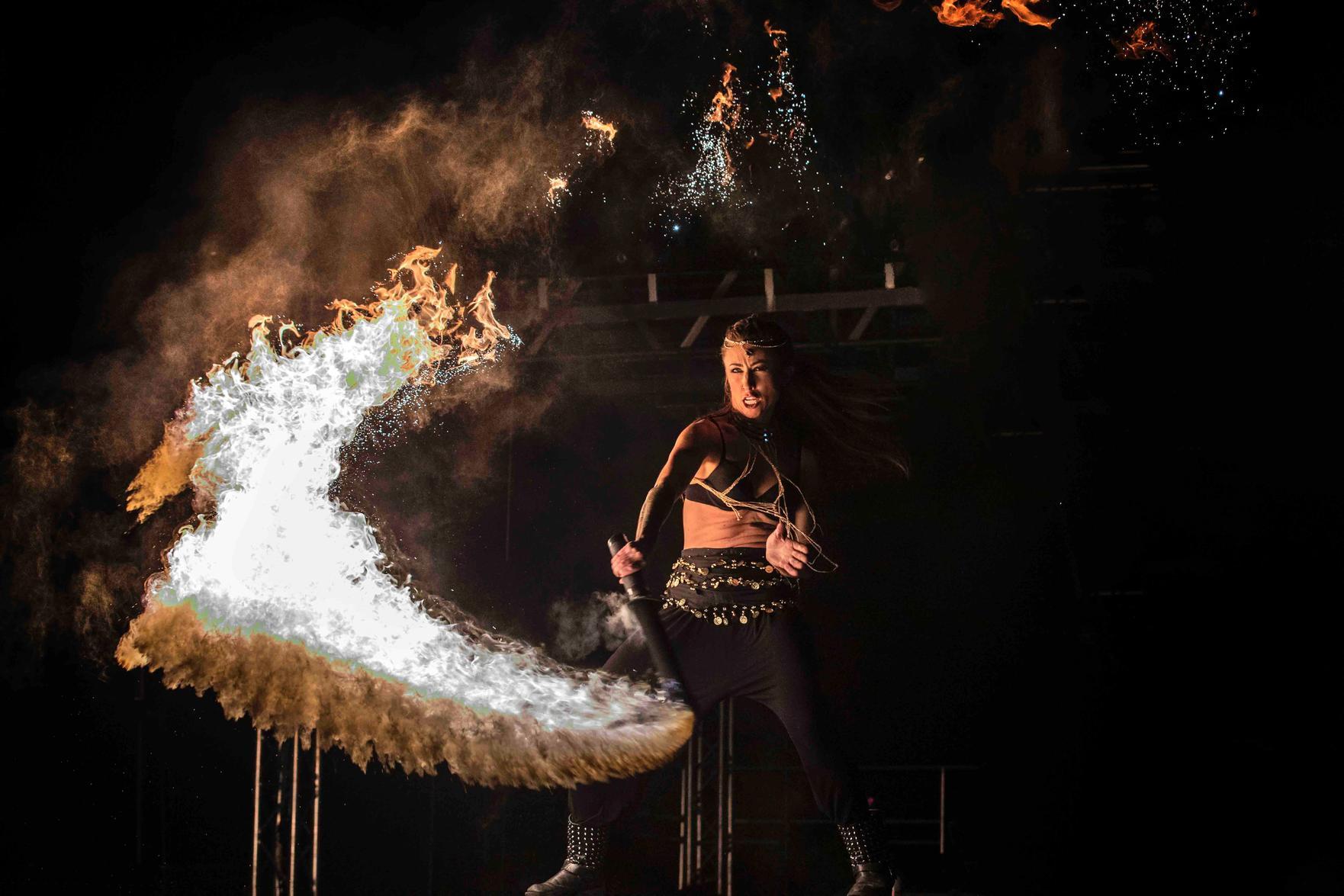 Northampton Town Council's Firework Display at The Racecourse in Northampton on Saturday, November 6 2021. Photo: Kirsty Edmonds