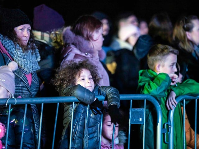 Northampton Town Council's Firework Display at The Racecourse in Northampton on Saturday, November 6 2021. Photo: Kirsty Edmonds