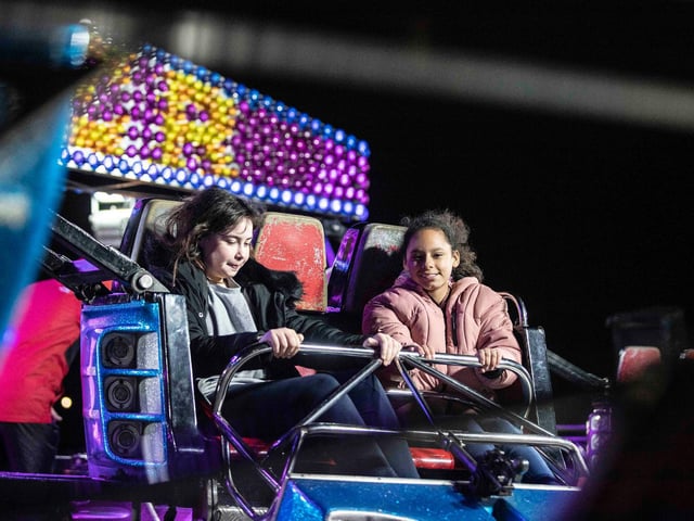 Northampton Town Council's Firework Display at The Racecourse in Northampton on Saturday, November 6 2021. Photo: Kirsty Edmonds