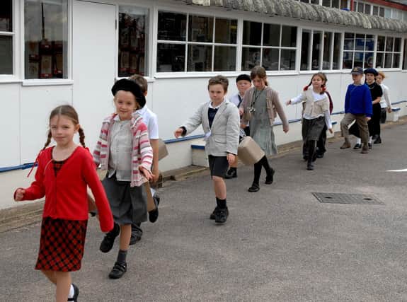 Pupils on parade at Shoreham First School in 2007. Picture: Mick Canning S45013H7