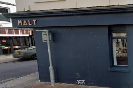 Malt Café, in Montague Street, has a rating of 4.5 from 160 reviews. Photo: Google Street View