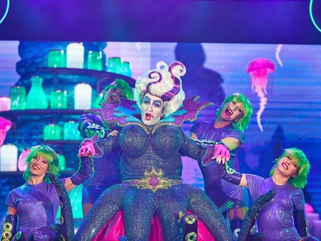The Little Mermaid at Butlin's in Bognor Regis. The Little Mermaid is on stage at all three resorts for our Christmas Fantasy breaks and it’s included in the price of the break. Get in the festive spirit and join us throughout December as we count down to the big day.