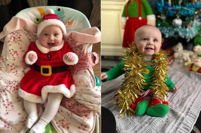 Take a look at these adorable babies, who will be experiencing their first ever Christmas this year.